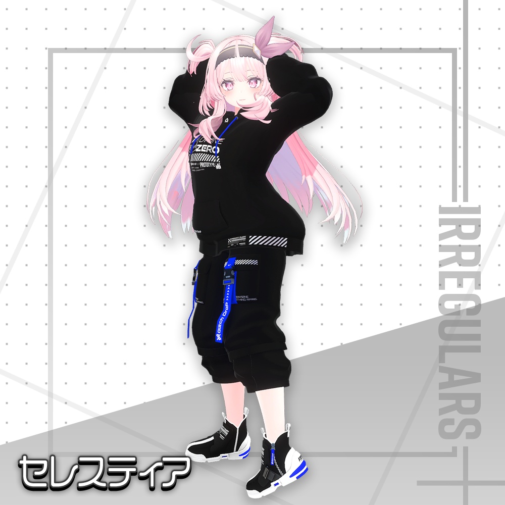 【オリジナル3Dモデル】Halcyon Tech【アバター対応衣装】