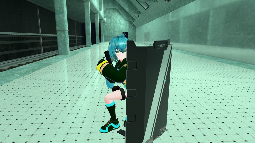 【オリジナル3Dモデル】4-to-wraith-フォー・ト・レス-【ライオットシールド】