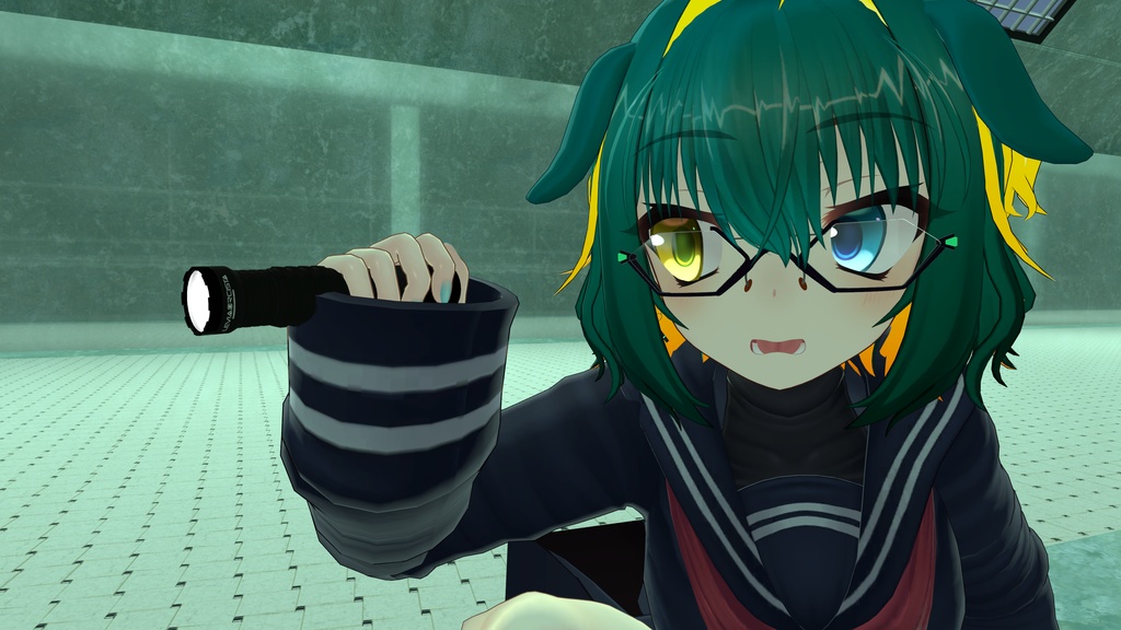 【オリジナル3Dモデル】Vargula-ヴァルグラ-【タクティカルライト】