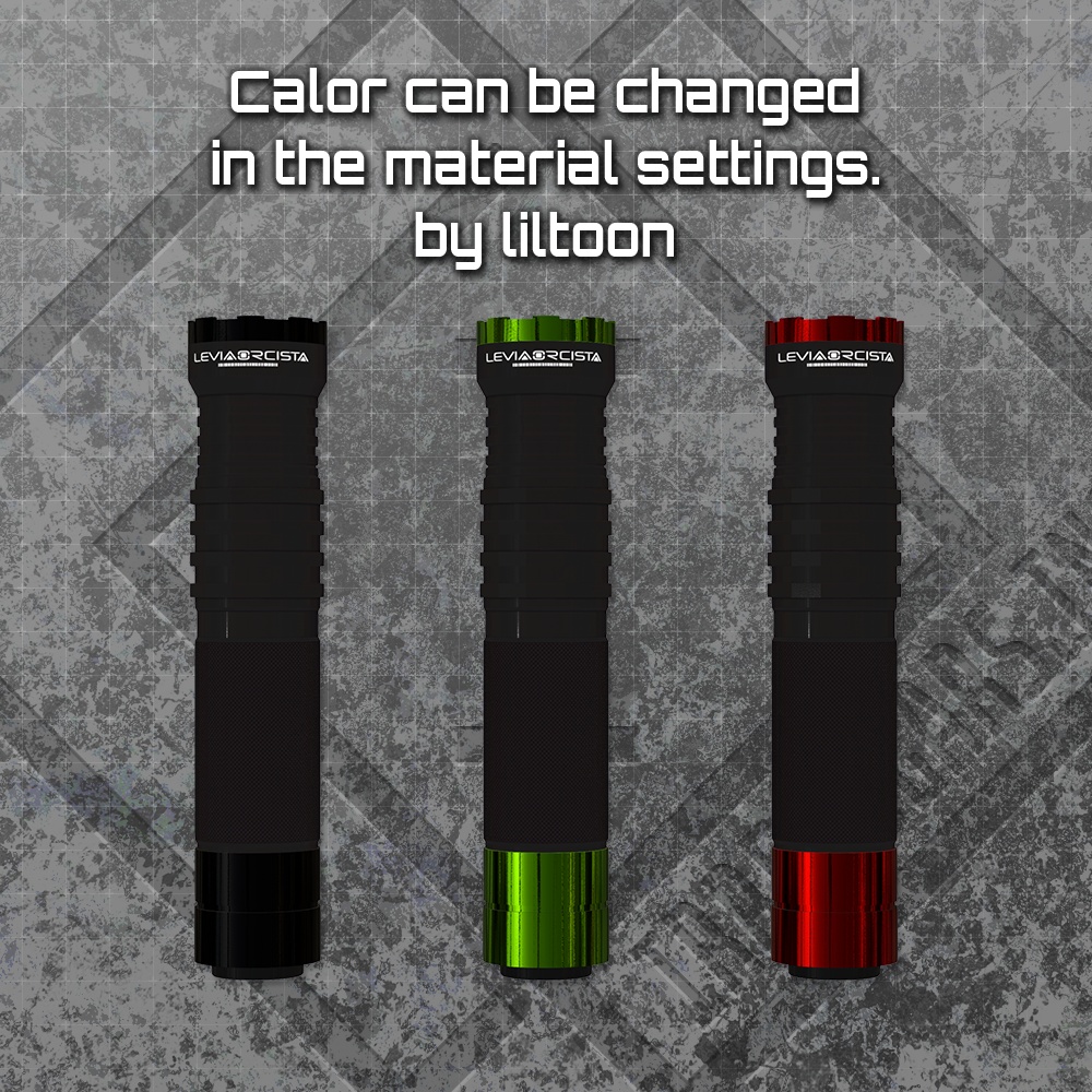 【オリジナル3Dモデル】Vargula-ヴァルグラ-【タクティカルライト】