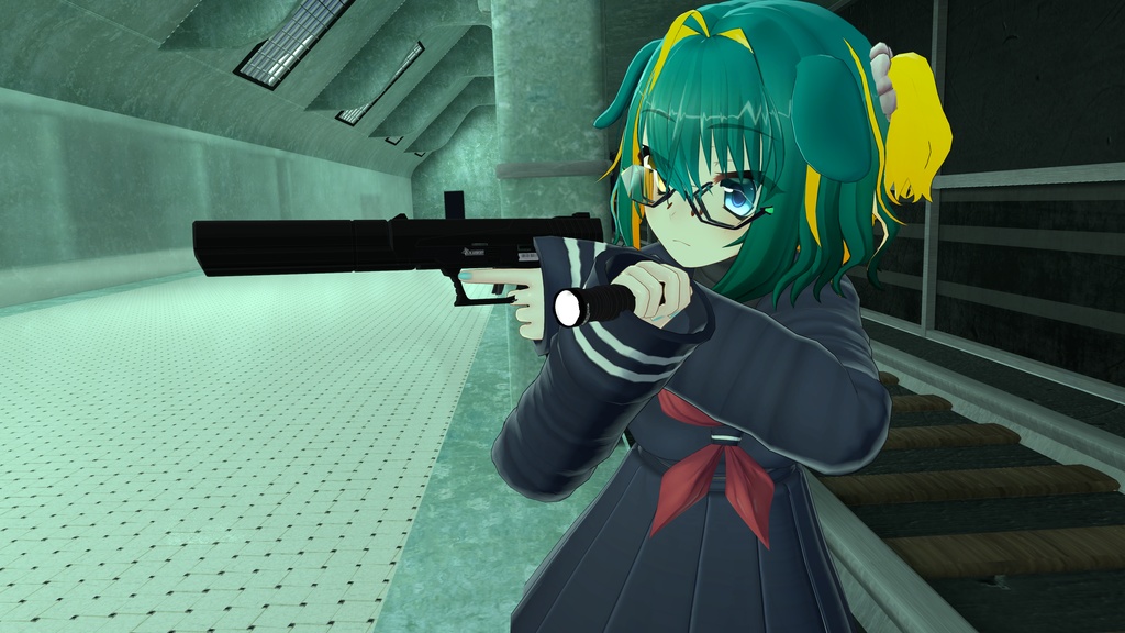 【オリジナル3Dモデル】Vargula-ヴァルグラ-【タクティカルライト】