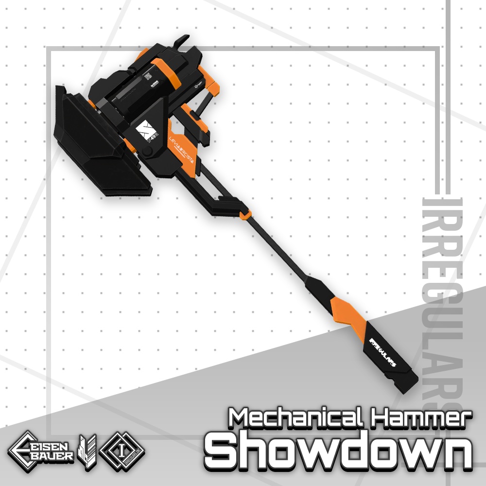 【オリジナル3Dモデル】Snowflake&Showdown【アバター対応衣装&ハンマー】