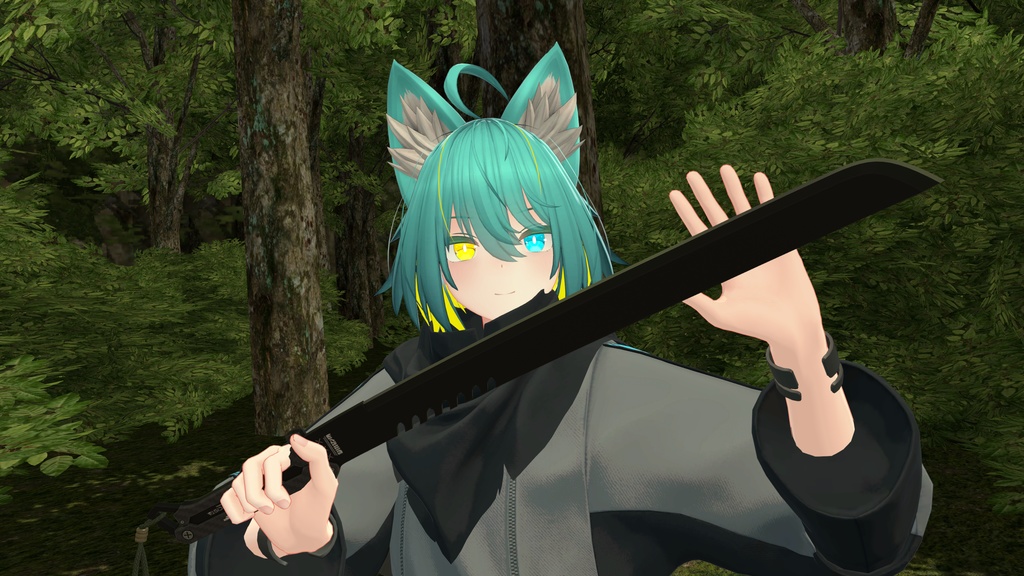 【オリジナル3Dモデル】Fieldtrip-フィールドトリップ-【マチェット】