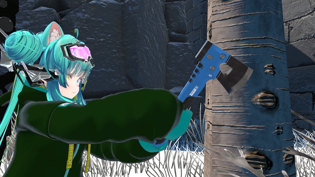 【オリジナル3Dモデル】LockPicker-ロックピッカー-【スローイングアックス】