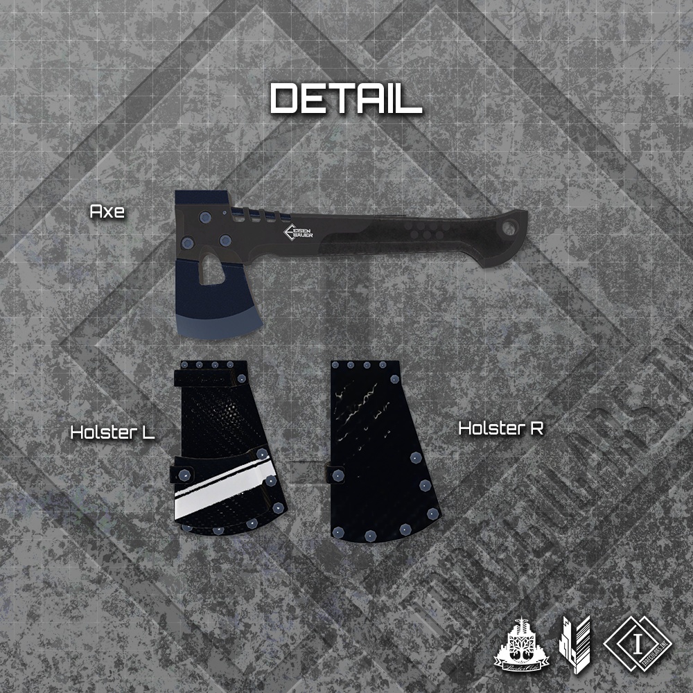 【オリジナル3Dモデル】LockPicker-ロックピッカー-【スローイングアックス】