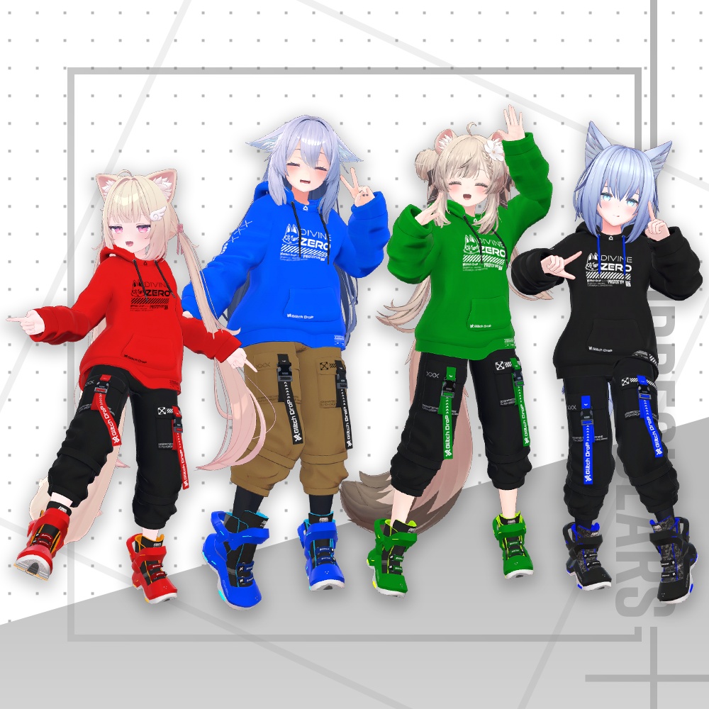 【オリジナル3Dモデル】ArmoredSneaker-アーマードスニーカー-【装甲靴】