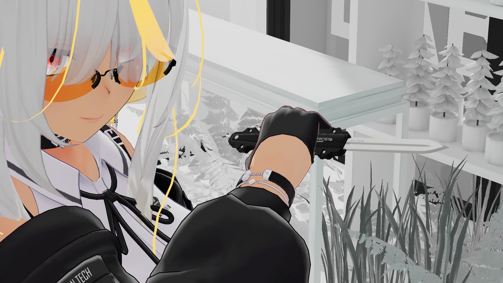 【オリジナル3Dモデル】SKT-54【飛び出しナイフ】