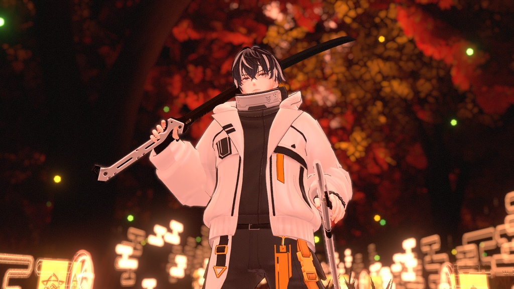 【オリジナル3Dモデル】KUGINASABLADE-クギナサブレード-【カタナブレード】