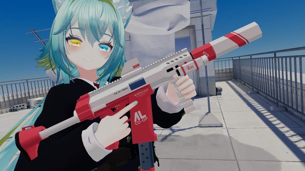 【オリジナル3Dモデル】LOM7S-ローガンM7ショート-【サブマシンガン】