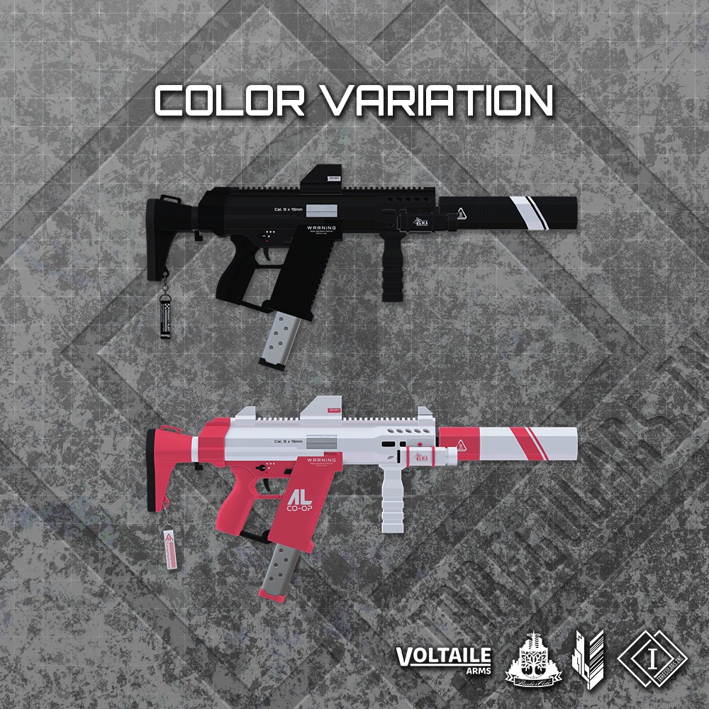 【オリジナル3Dモデル】LOM7S-ローガンM7ショート-【サブマシンガン】