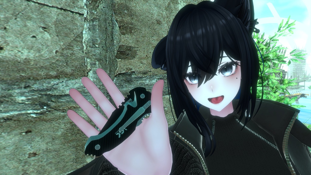 【オリジナル3Dモデル】HawksClow-ホークスクロウ-【フォールディングナイフ】