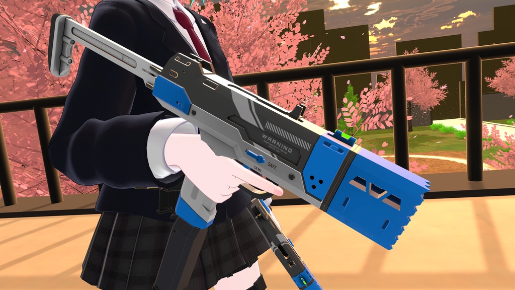 【オリジナル3Dモデル】Zac11-ザックイレヴン-【サブマシンガン】