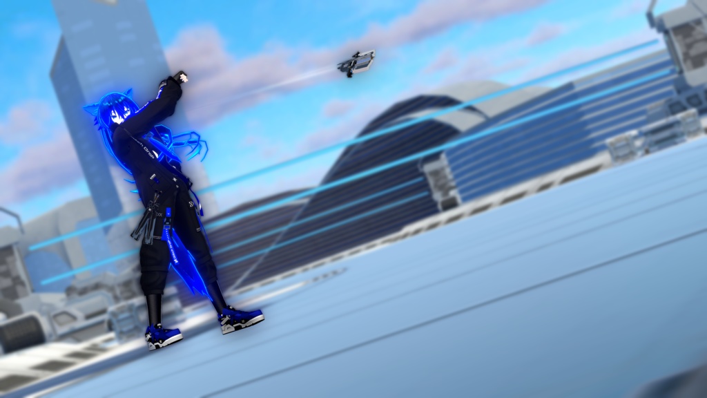 【オリジナル3Dモデル】KOTETU-コテツ-【Sci-Fiナイフ】