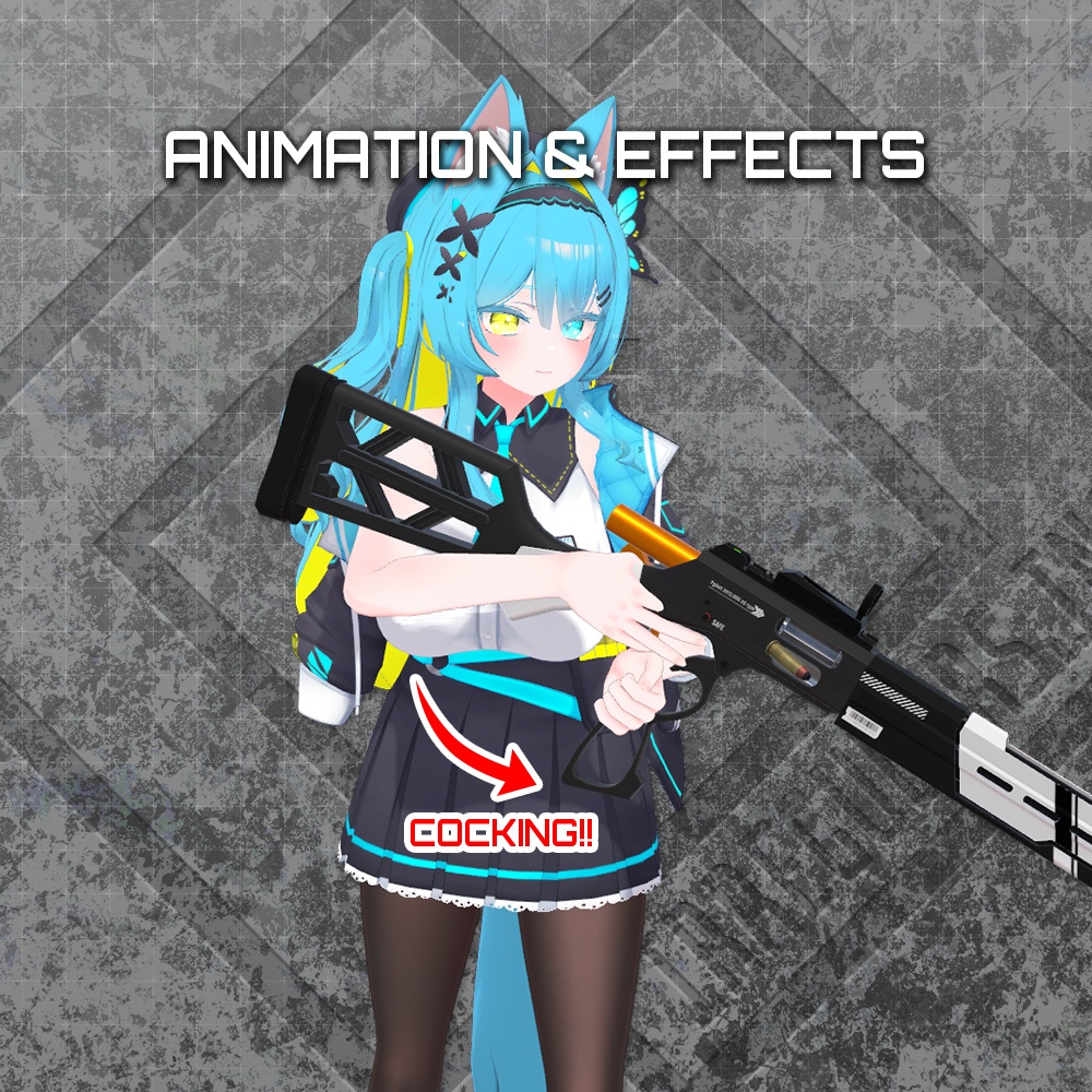 【オリジナル3Dモデル】Frontier-フロンティア-【レバーアクションライフル】