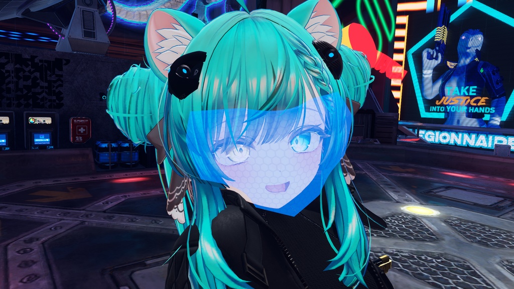 【オリジナル3Dモデル】HOLOVisor【ホログラムバイザー】