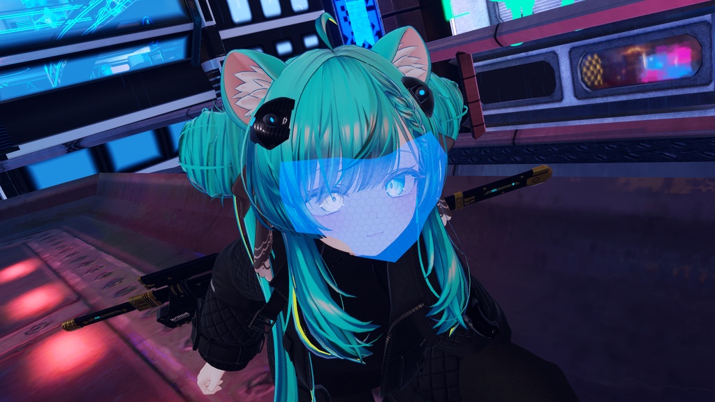 【オリジナル3Dモデル】HOLOVisor【ホログラムバイザー】