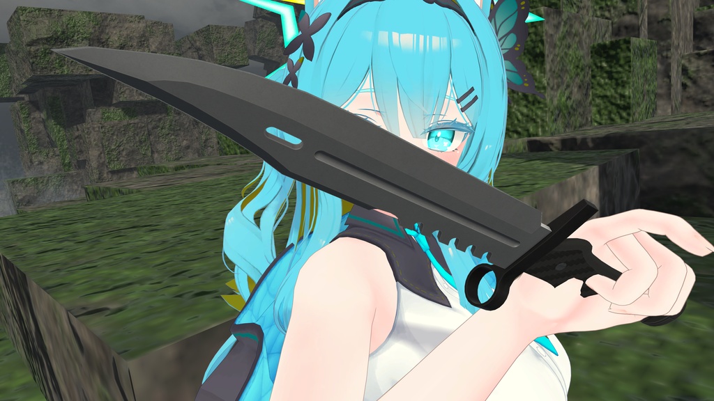 【オリジナル3Dモデル】UtilEdge-ユーティルエッジ-【コンバットナイフ】