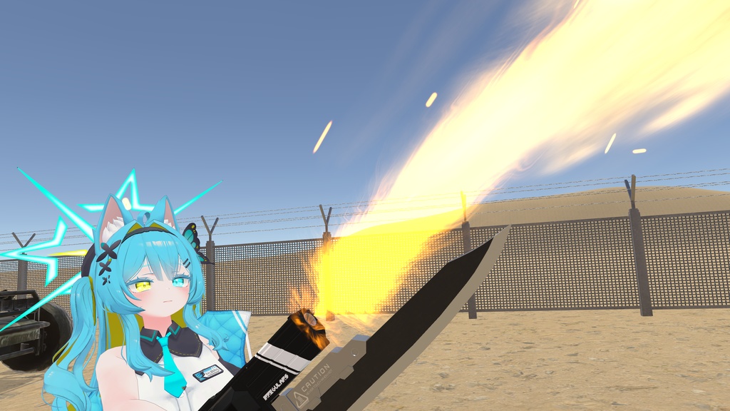 【オリジナル3Dモデル】JouleSaiph-ジャールサイフ-【ガンブレード】