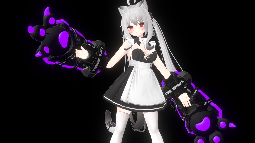 【オリジナル3Dモデル】CTM-K N2 Gauntlet-ニャントレット-【ガントレット】