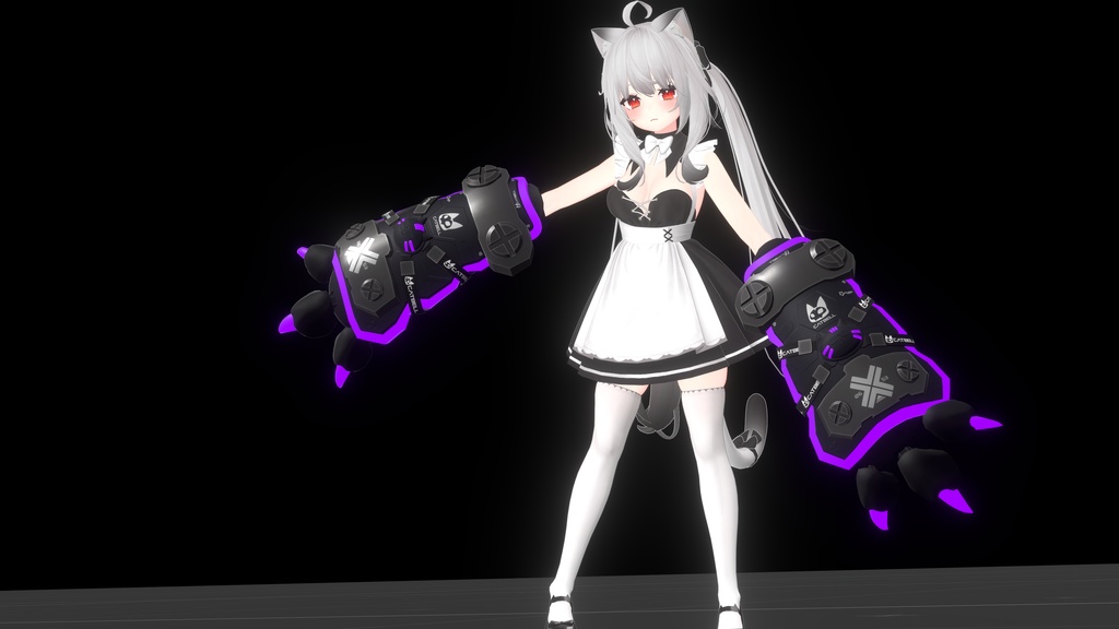 【オリジナル3Dモデル】CTM-K N2 Gauntlet-ニャントレット-【ガントレット】