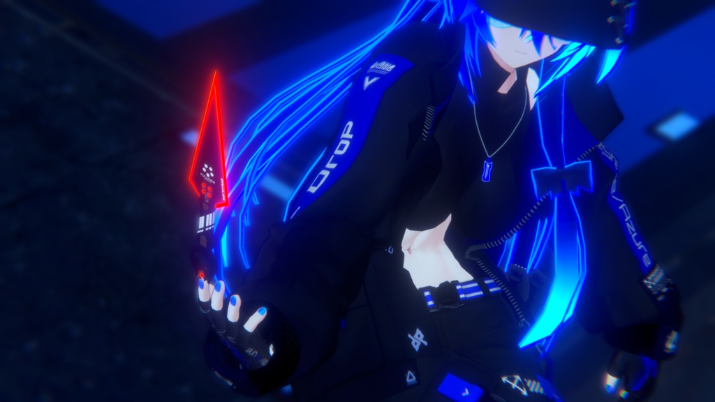 【オリジナル3Dモデル】 KAGEROU-陽炎-【クナイ】