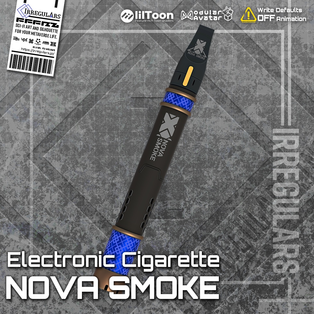 【オリジナル3Dモデル】NOVA SMOKE【電子タバコ】