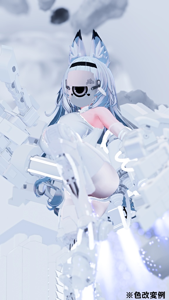 【オリジナル3Dモデル】French Lace【マスク】