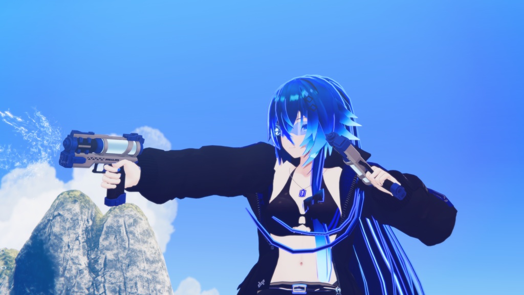 【オリジナル3Dモデル】Cyber Blaster-サイバーブラスター-【水鉄砲】