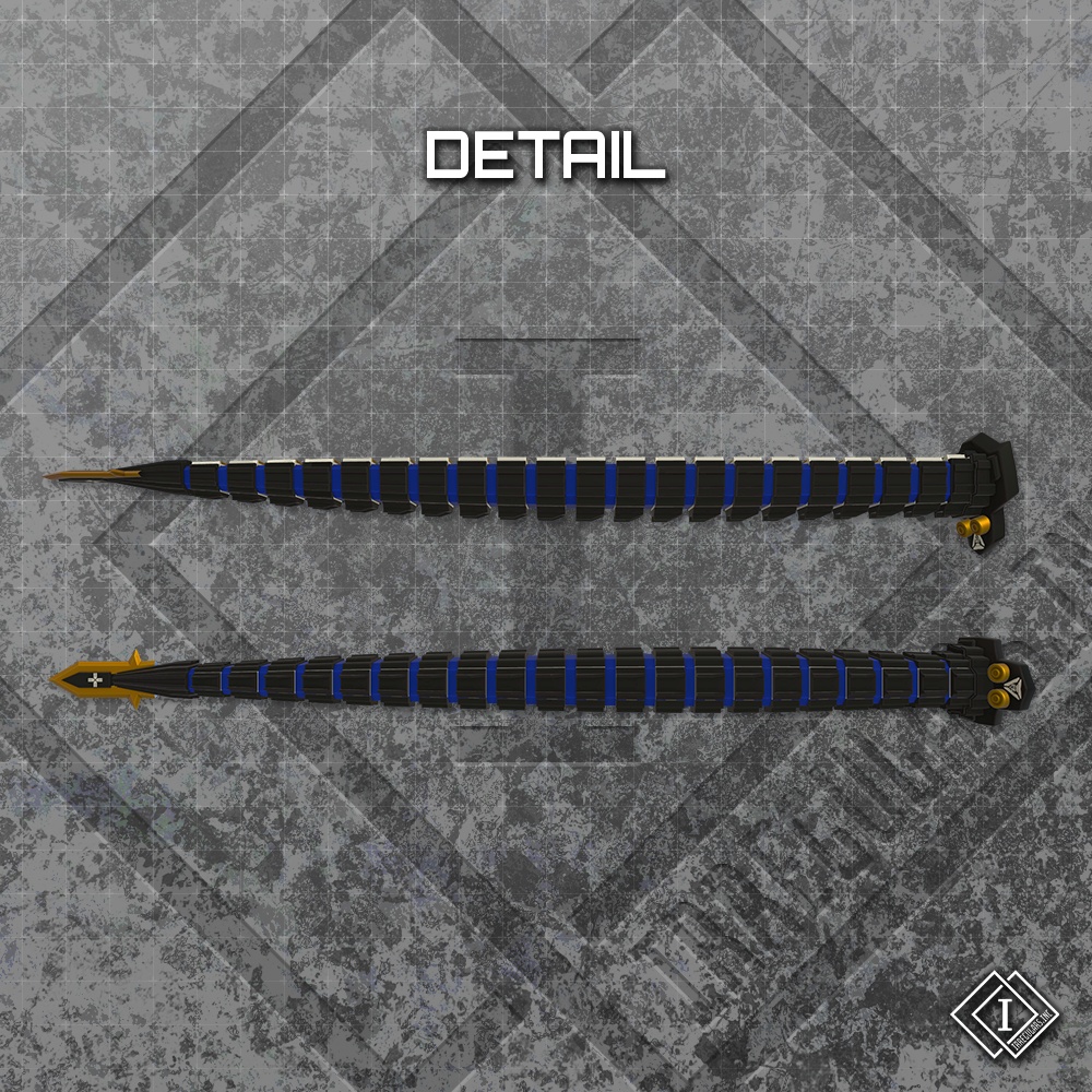 【オリジナル3Dモデル】GEKKO-月光-【マシンテール】