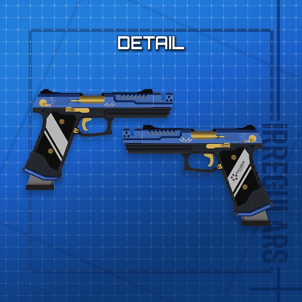 【オリジナル3Dモデル】Orthros-オルトロス-【二丁拳銃】