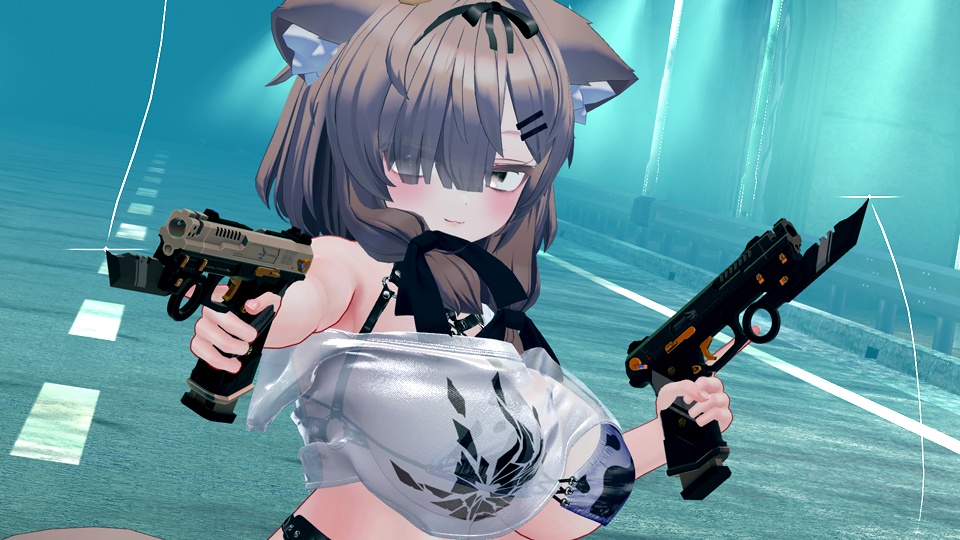 【オリジナル3Dモデル】Orthros-オルトロス-【二丁拳銃】