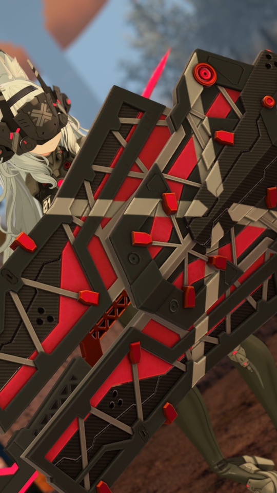 【オリジナル3Dモデル】Escudo Tijeras-エスクード・ティヘラス-【剣盾】