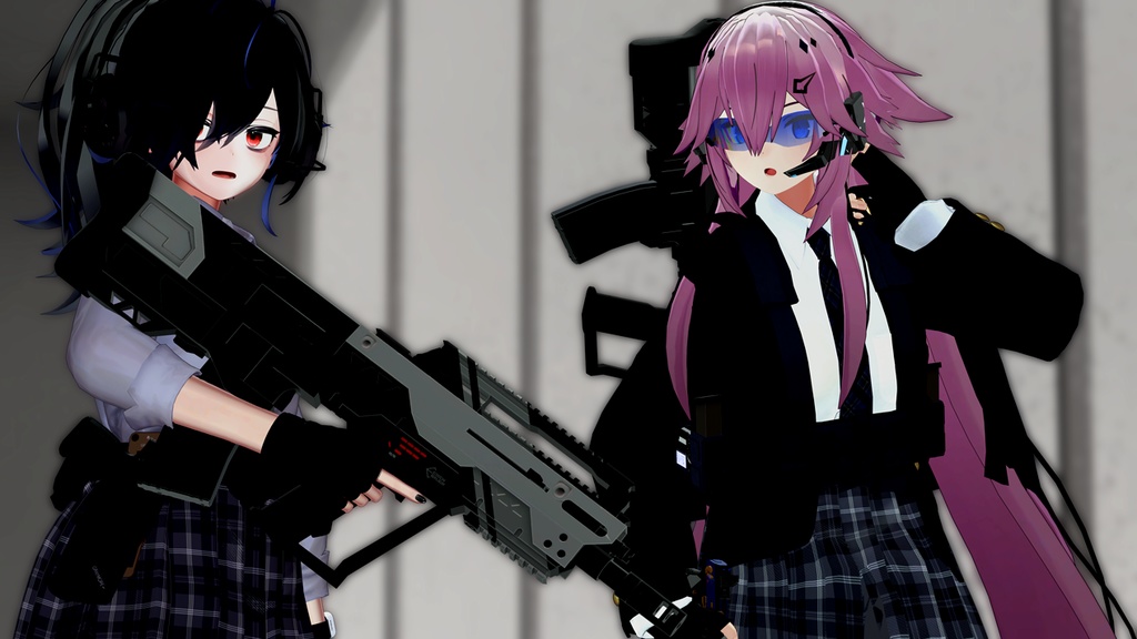 【オリジナル3Dモデル】Chapalu-シャパリュ-【ブルパップライフル】