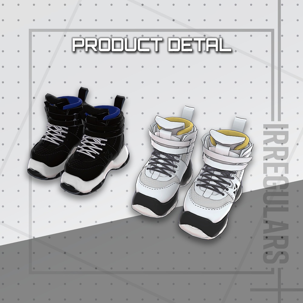 【オリジナル3Dモデル】GridRunner【アバター対応衣装】