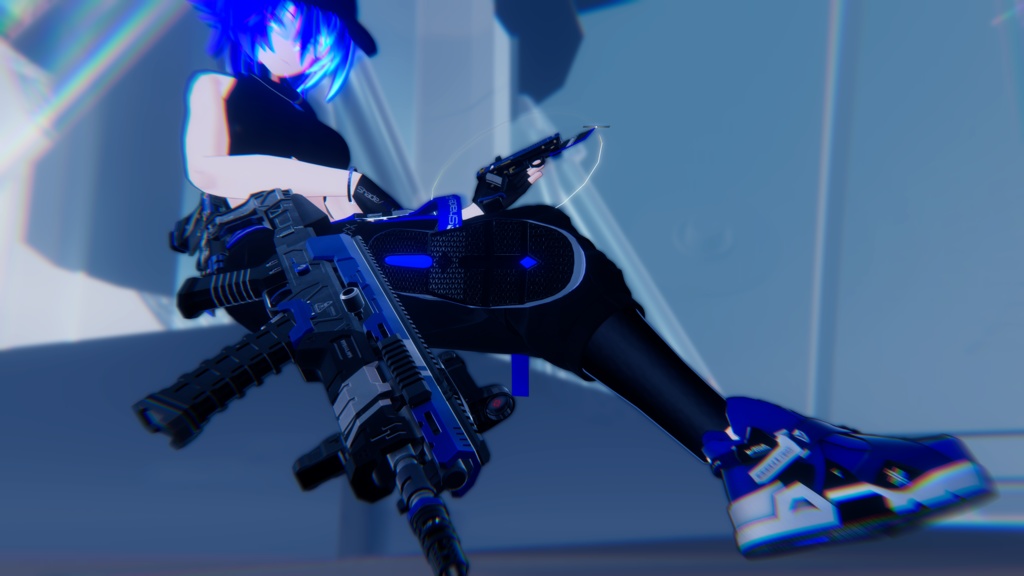 【オリジナル3Dモデル】Aggressor-アグレッサー-【アサルトライフル】