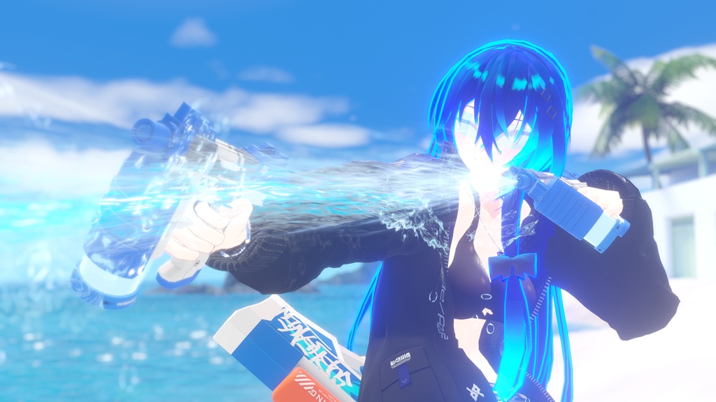 【オリジナル3Dモデル】Water Blaste-ウォーターブラスター-【水鉄砲】