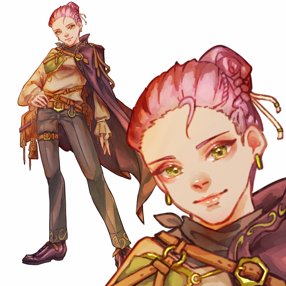 【立ち絵】女の子2/厚塗り/ファンタジー