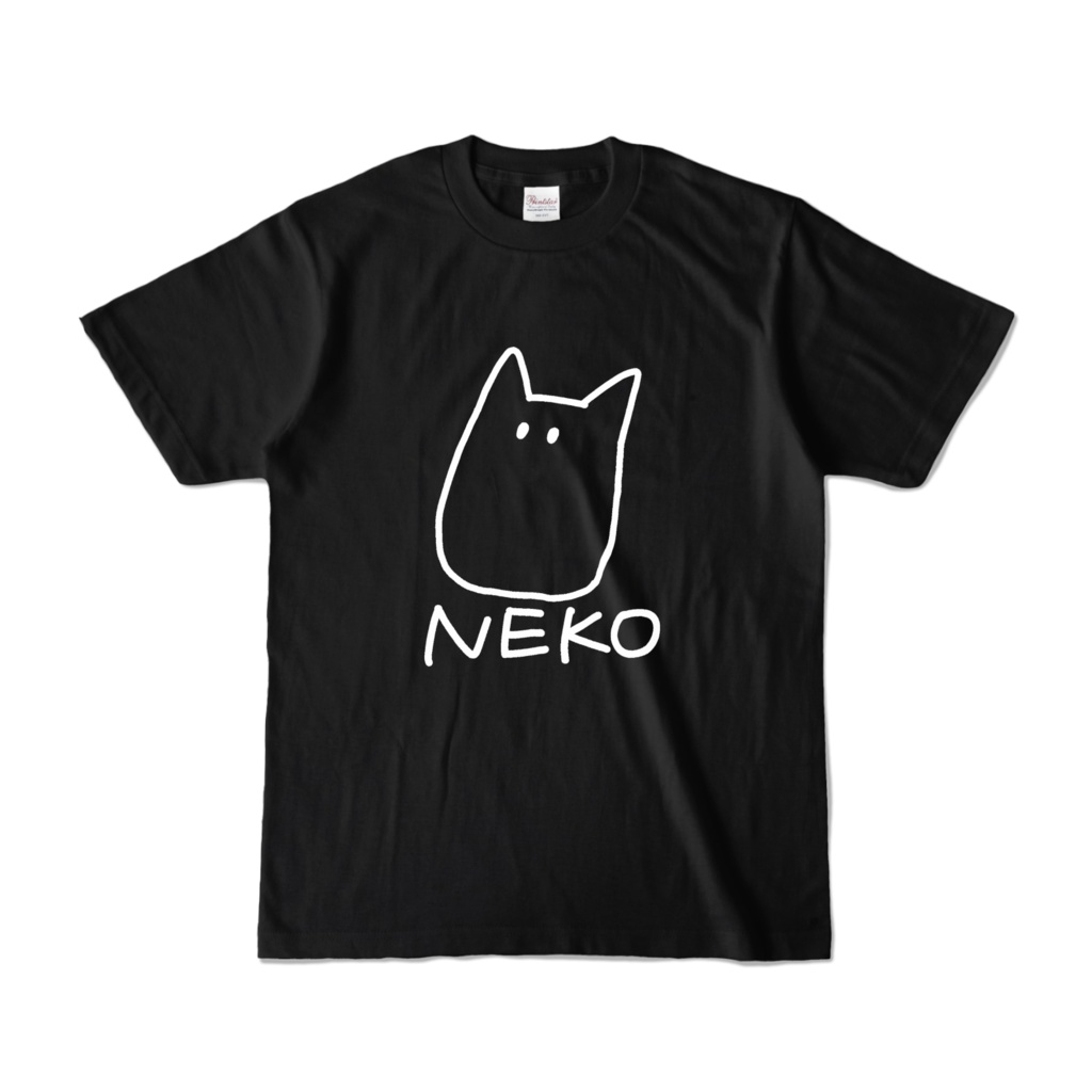 【受注生産】りくねこＴシャツ（黒）