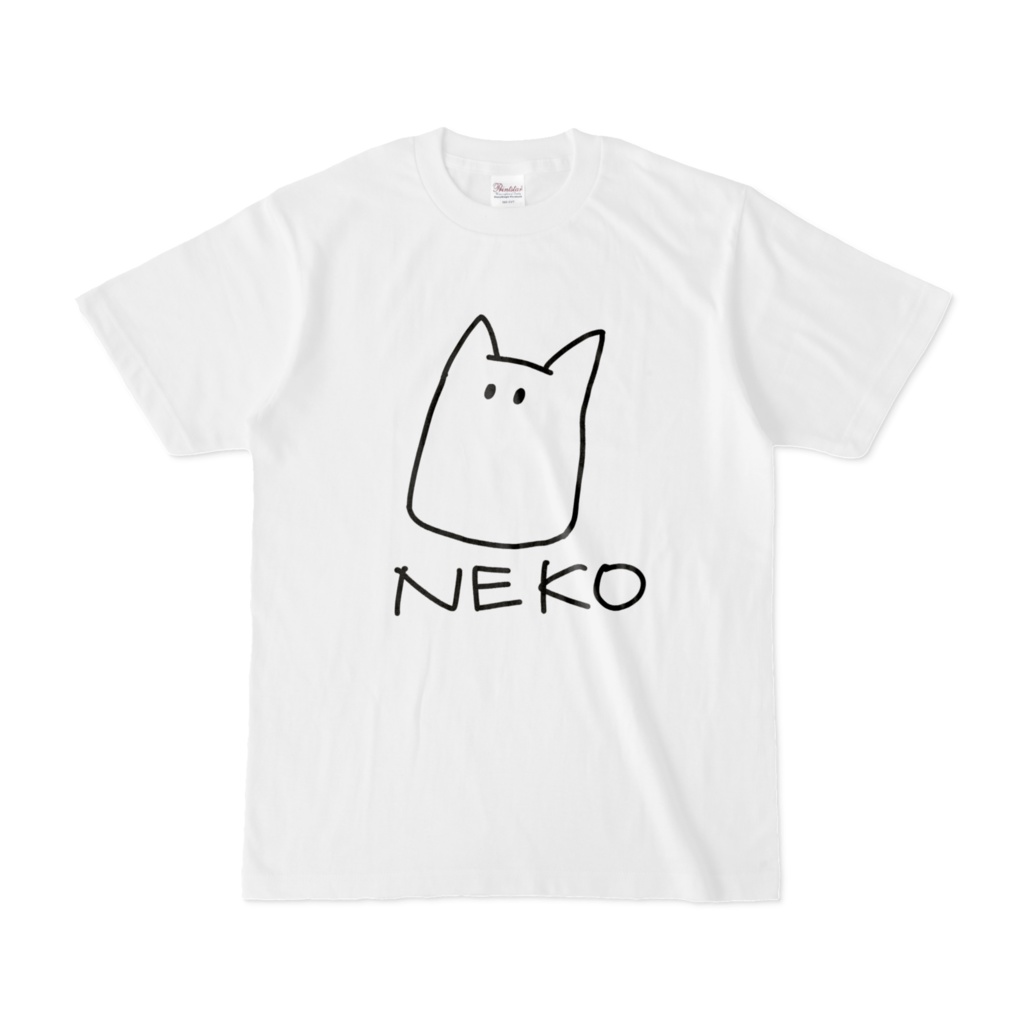 【受注生産】りくねこＴシャツ（白）