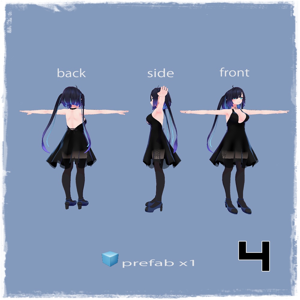 「ぐれーず」 パーティードレス 「Glaze Party Dress」