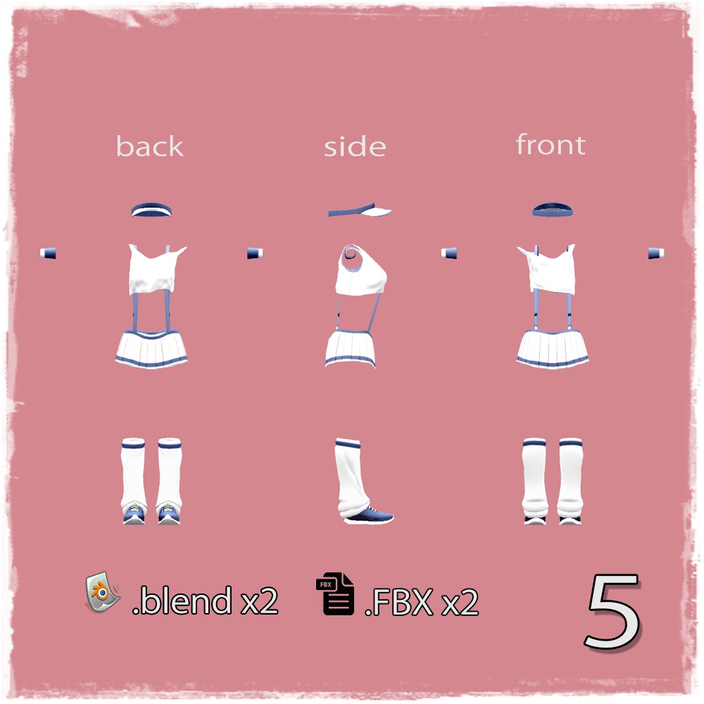 「ぐれーず」 テニスウェア 「Glaze tennis wear」