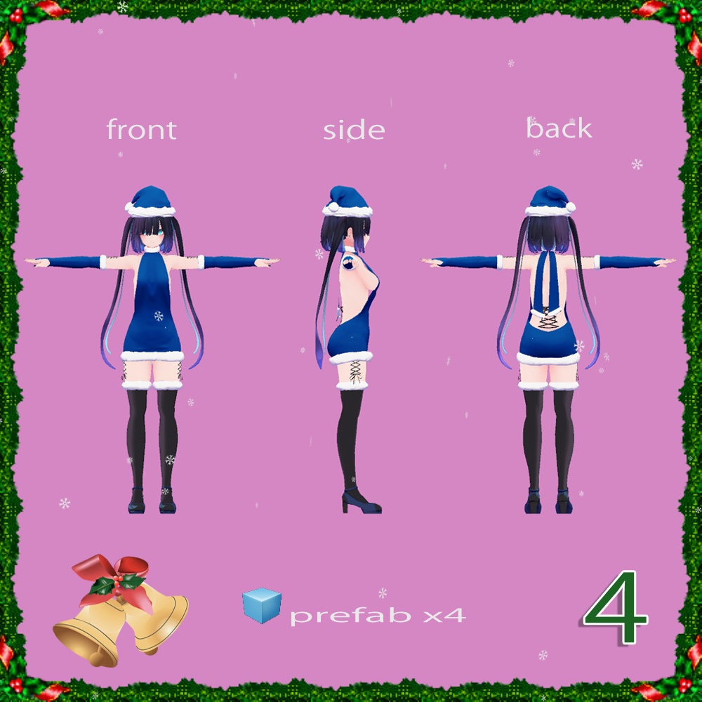 「ぐれーず」クリスマスセーター 「Christmas sweater for Glaze」