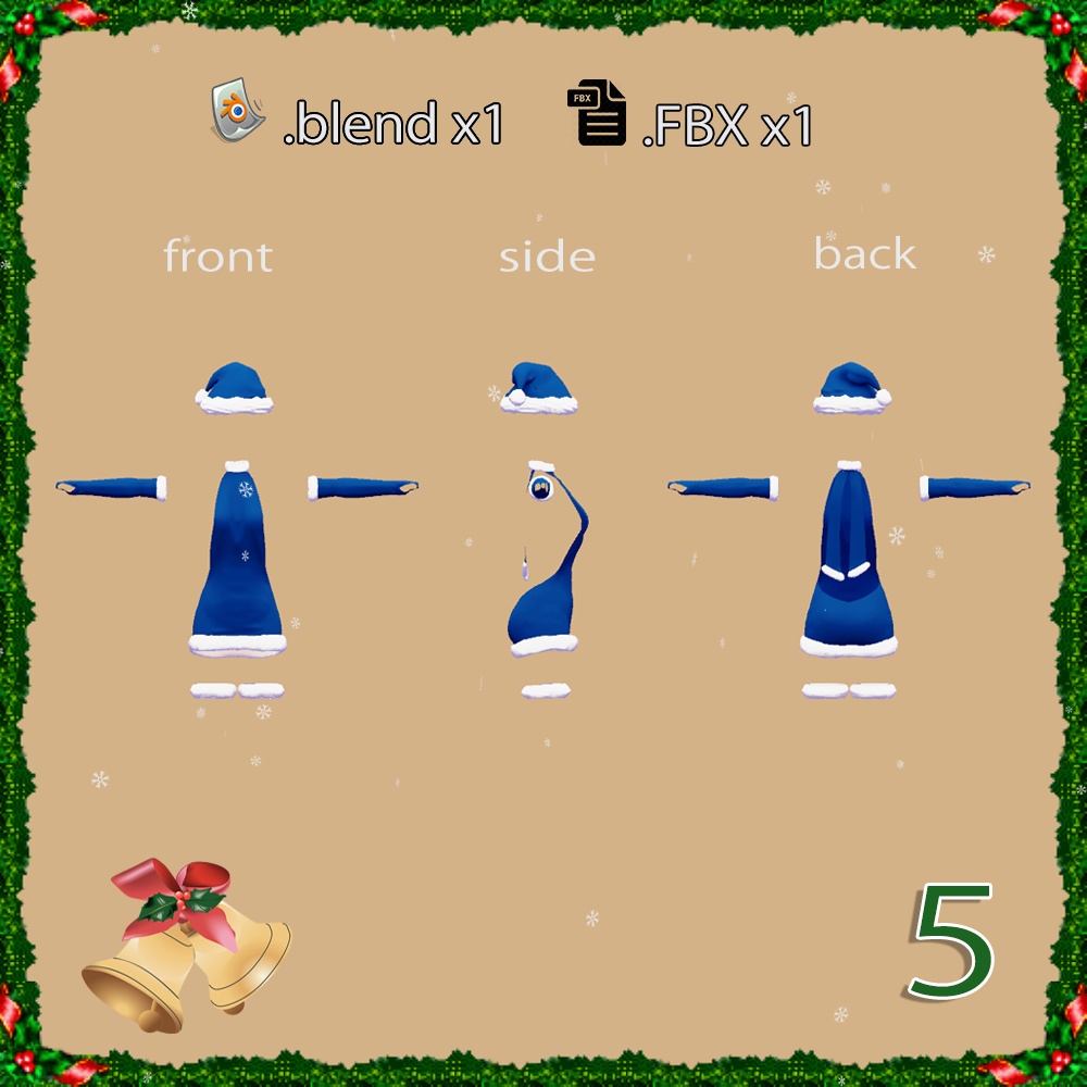 「ぐれーず」クリスマスセーター 「Christmas sweater for Glaze」