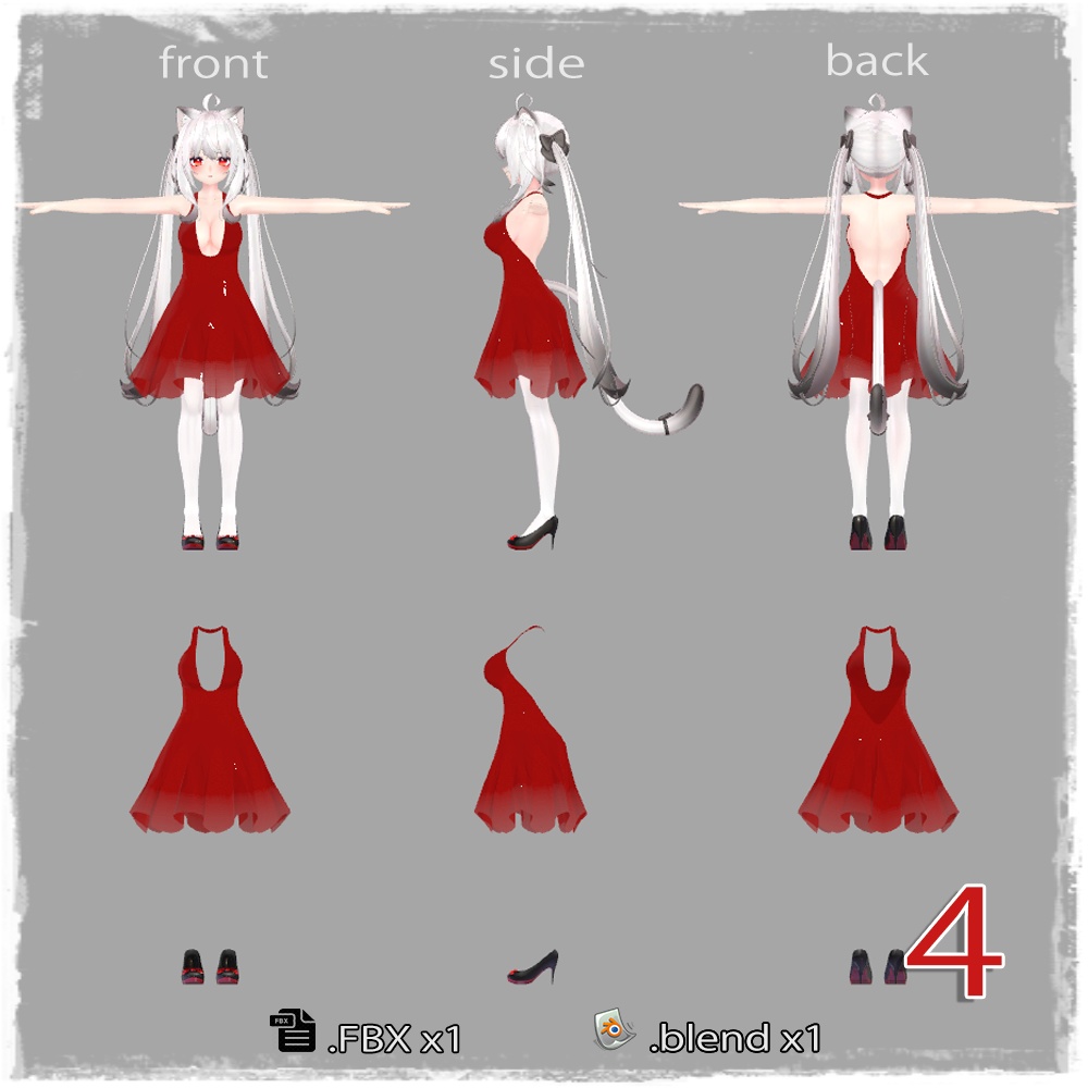 「舞夜」パーティードレス 「 Party dress for Maya 」