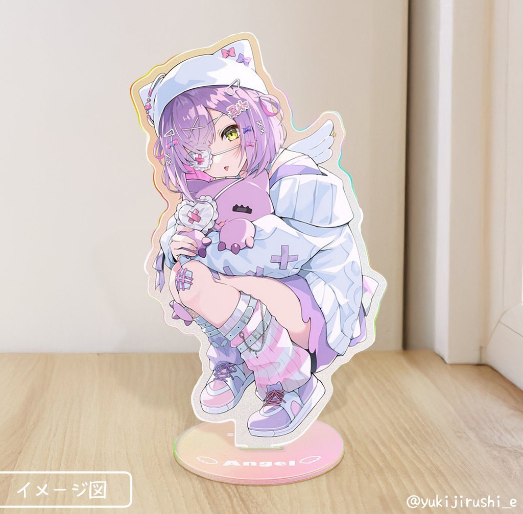 紫宮るな アクリルスタンド 【非公式】 - すのうみるく。 - BOOTH