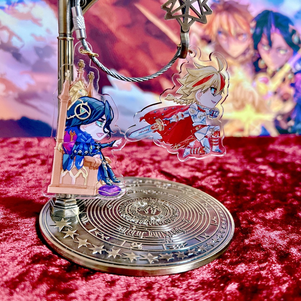 リチャード&ジョン両面アクキーセット
