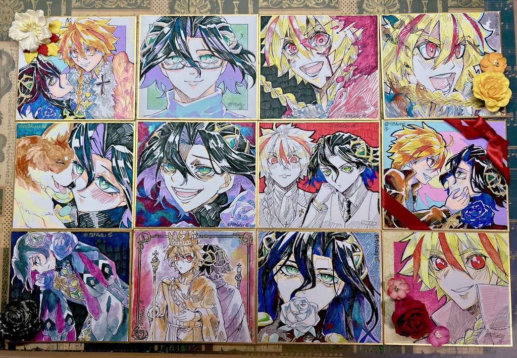 リチャード&ジョン色紙