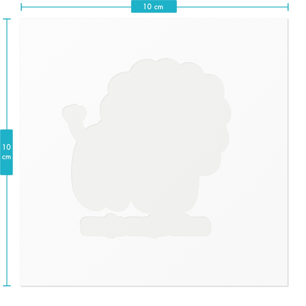 もじゃもじゃライオン🦁ステッカー
