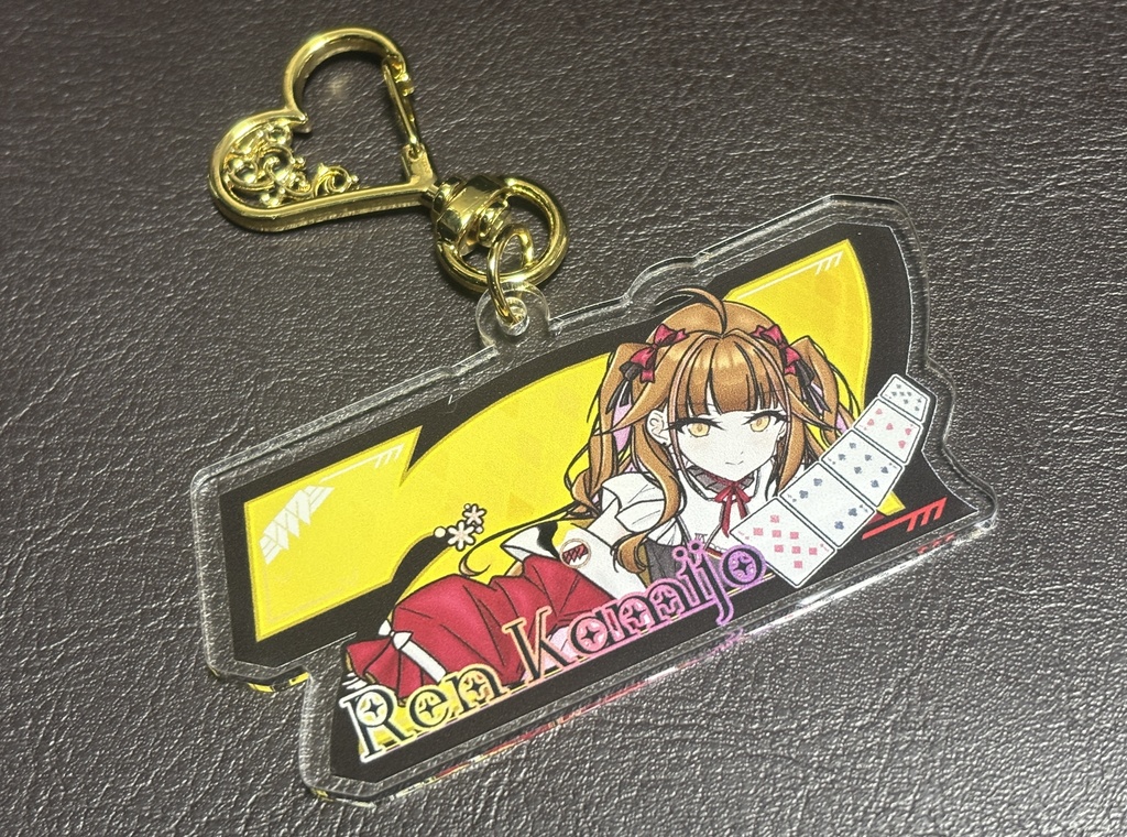 【貢ドル28】恋ちゃん7図柄風アクリルキーホルダー【アクキー単体】