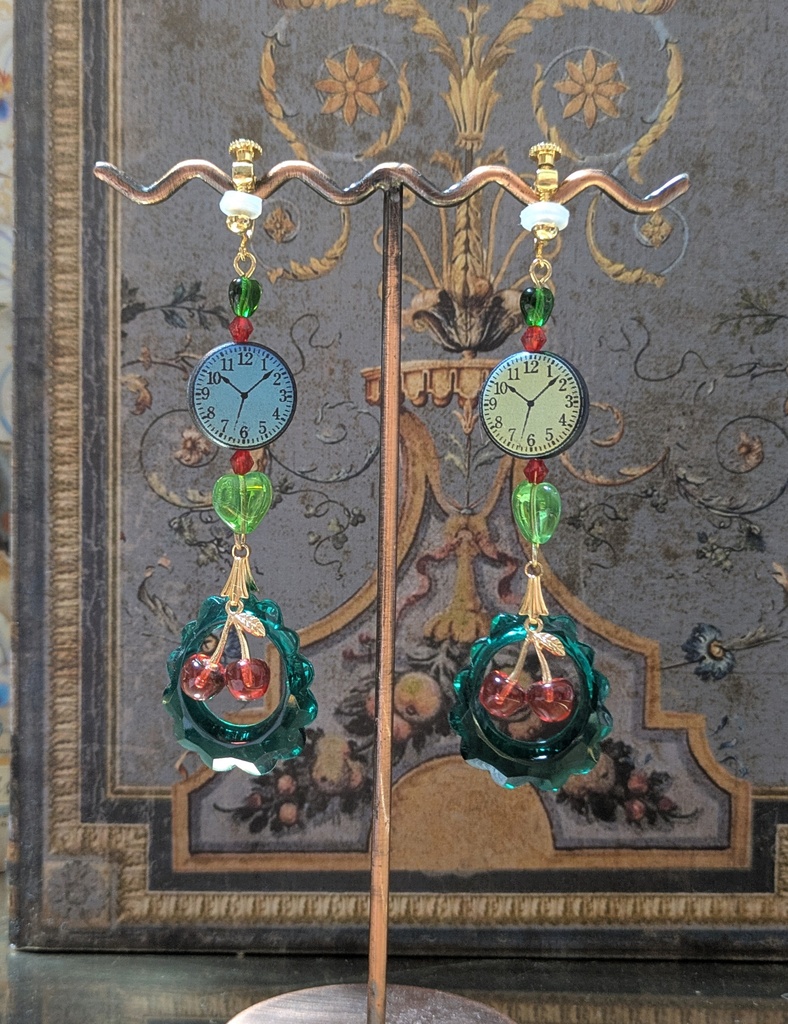 ジョジョの奇妙な冒険　花京院典明イメージ　イヤリング/ピアス